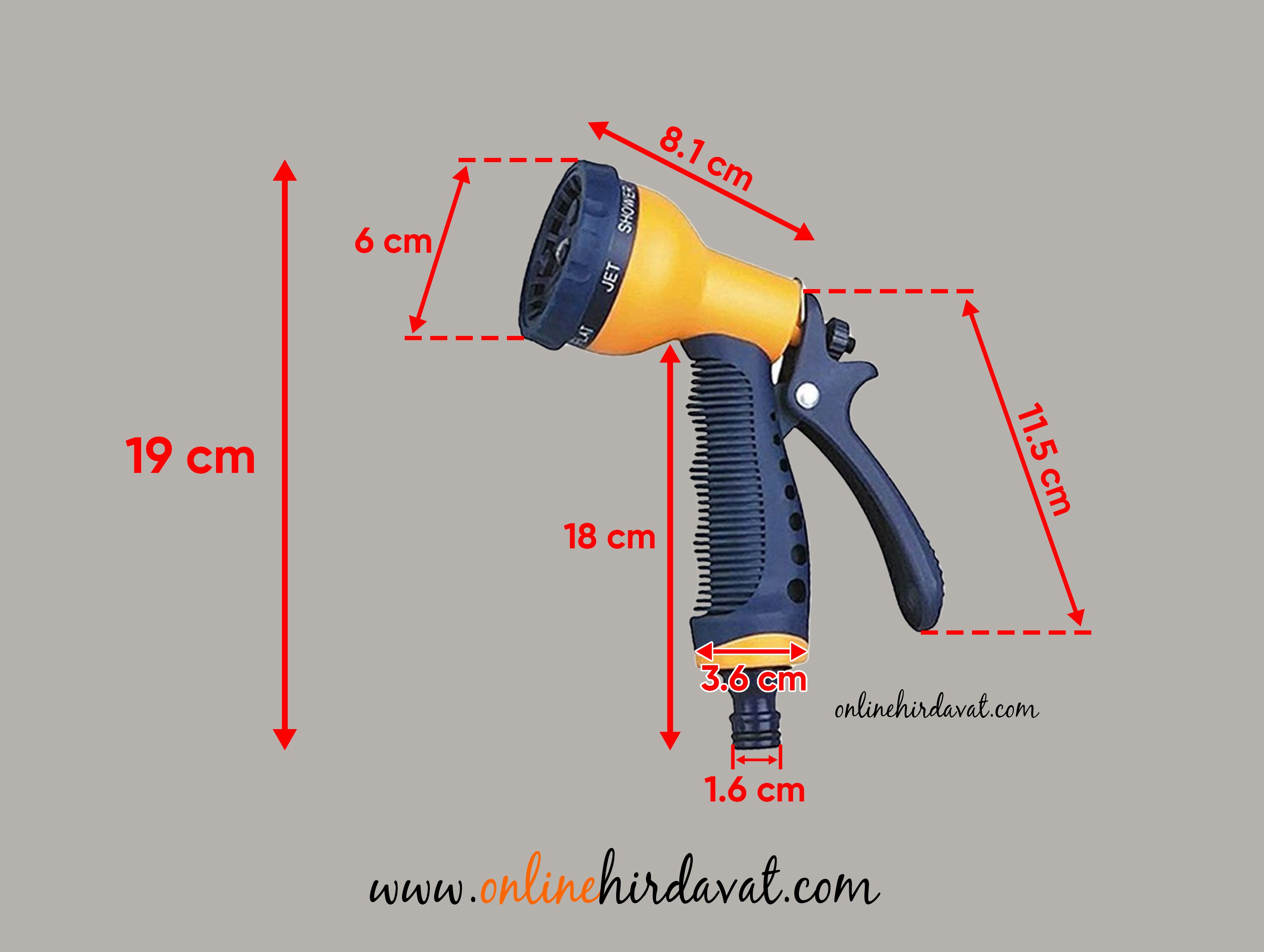 Bahçe Sprey Tabancaları Bahçe Sulamasında Verim ve Konfor Bir Arada Online Hırdavat